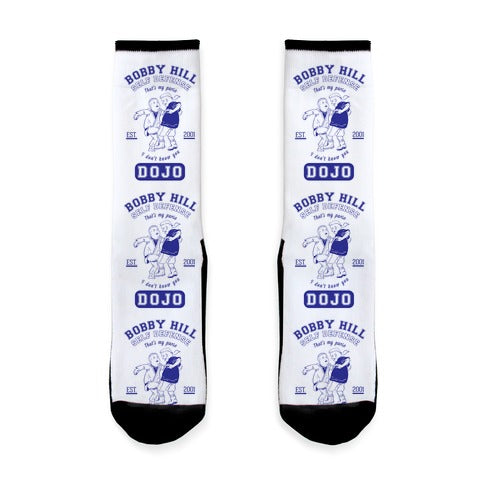 Bobby Hill Self Defense Dojo Socks